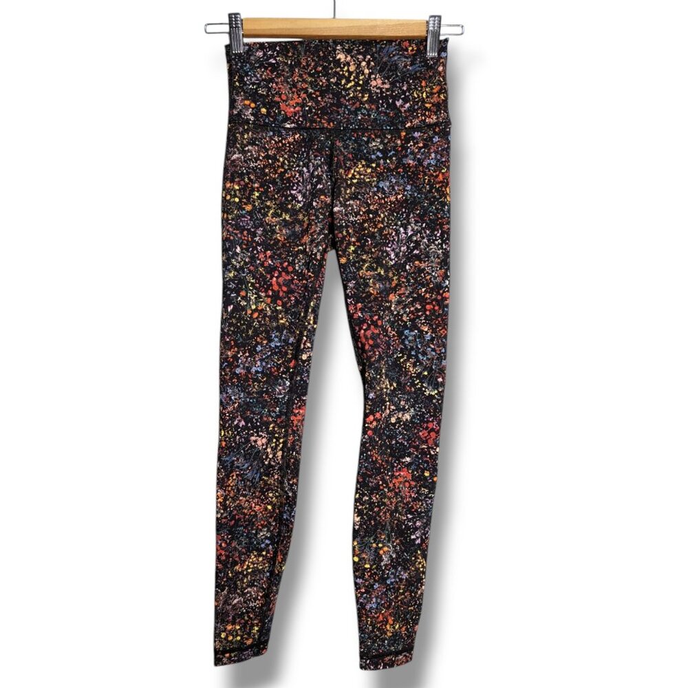 Lululemon Athletica Colorful Speckled Leggings